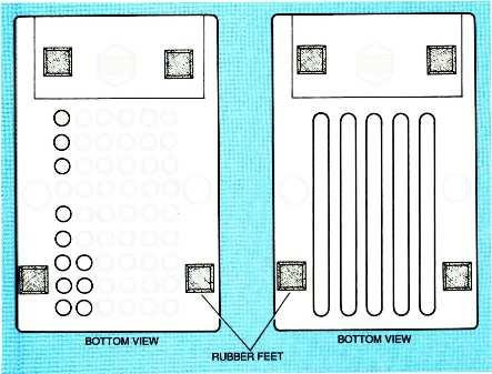 -/ ("N v e-n v e-s v BOTTOM VIEW r. V 111 FIG. 11-CUT OR DRILL SLOTS OR HOLES in the bottom half of the case so air will reach the sensor.