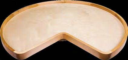 Cabinet Corner Solutions: Premium Wood Swivel Lazy Susans Round Diameter Shelf Height Swivel Size