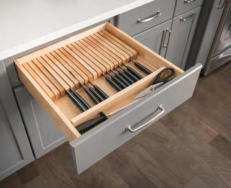 From complete drawer solutions to drop-in inserts,