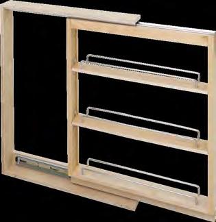 middle shelves Solid birch and birch plywood construction with clear UV finish Features our