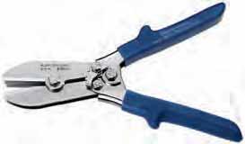 Duct Stretching & Slitting Tools Duct Stretcher Duct Slitting Tool Aligns and pulls ductwork together, easing installation of drive cleats. Offset handle protects hand. Cat. No.