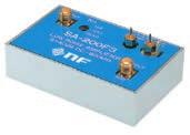 SA220F5 LOW NOISE FET AMPLIFIER AC coupling, unbalanced singleended input 1 MΩ ±5 % (5 khz) // 57 pf typ.