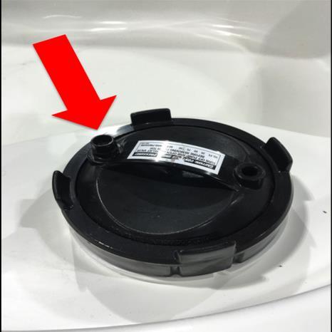 For the first 10 minutes of filling, place the hose into the skimmer hole as