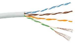 Category6 UTP Stranded Cable Meets ANSI/EIA/TIA 568-B.