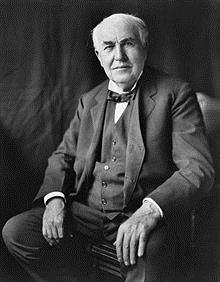 Technology Spurs Cities O Thomas Edison famous American inventor; patented the light bulb, the phonograph and the motion picture camera.