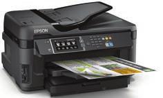 Lasers^ Print Scan Copy Fax Ethernet Wi-Fi * Model Epson WorkForce WF-7010 Scan Resolution WorkForce Pro Range Productivity Two sided printing 500 sheet paper capacity Other