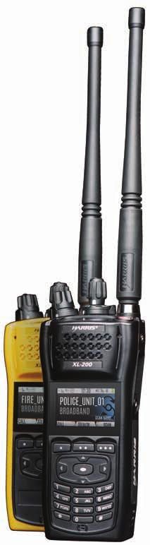 THE HARRIS XL-200P: THIS CHANGES EVERYTHING ADVANCED Single or multiband ready (VHF, UHF, 700/800 MHz) LTE Connectivity B4/B14/B13 Dual speaker: woofer and tweeter with industry-best 1.