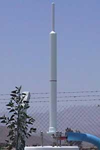 DORIS (Doppler system) 12 m antenna The