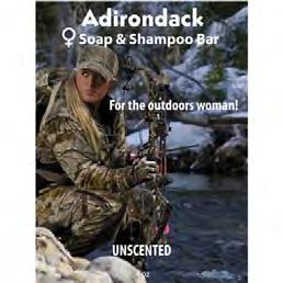 Hard Working Handmade Adirondack Soaps Adirondack Hunter s Bro Unscented Soap & Shampoo Bar #1457-4oz bar