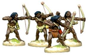 PYGMY ARCHERS / 2X3 / 19 PTS HUNTERS / 4 / 14 PTS See special rules (Poison, Tiny, Bond) p. 87.