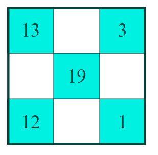 Kakooma starts with a single puzzle: in a group of numbers, find the number that is the sum of two others.