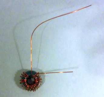 the braid from the coax ( Figure 14: Soldering Toroid). 2.