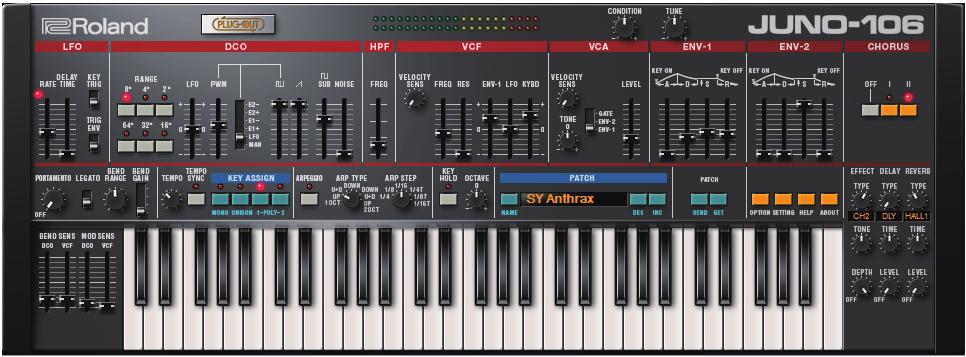 JUNO-106 PLUG-OUT Software Synthesizer Owner