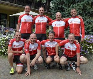 they accepted the challenge to cycle up the Stelvio to more than 2,000 meters