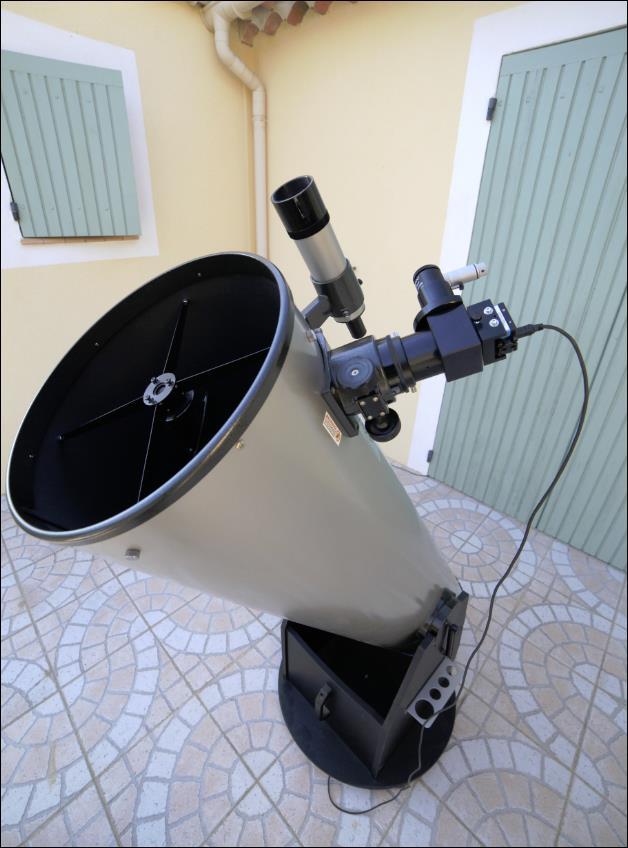 The star shall be centered with the eyepiece the same way it was with the calibration pinhole.