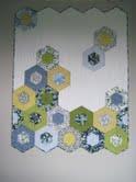 Sept. 12, & 19, 2013; 6:00-8:00pm Science Fair - 2 sessions Instructor: Kim Jalette Description: This is a great modern quilt, with BIG Hexies that are all the rage right now!