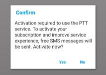 Application Installation & Getting Started 3 Prerequisites 1. Subscription to Push-to-Talk service 2. A supported ios smartphone. For more details, please check the website of your service provider.