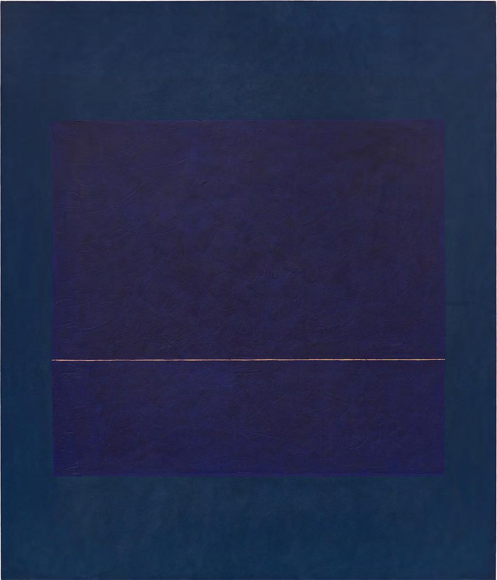 Virginia Jaramillo, Blue Space, 1974,