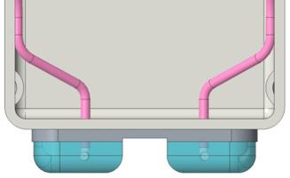 Figure 3: Terminals on internal circuit Figure 2 shows the construction of the terminal strip.
