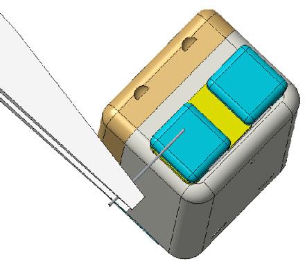 If it is too large, it will be difficult to position the tip without bridging to adjacent pads or the transducer case.