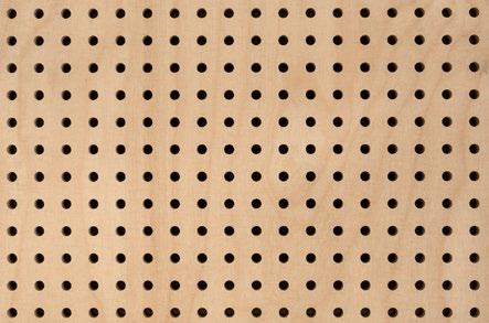 11 Perforated Plywood - datasheet 1.2 Absorption data for Perforated 16/16/8mm (EN 354: 2003) 3rd octave absorption coefficient, ɑ s 1.0 0.8 0.6 0.4 0.