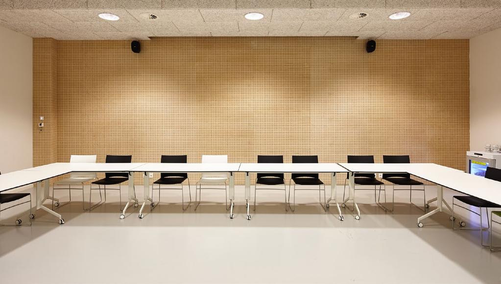 2 Perforated timber acoustic panels Combining carpentry expertise with acoustic knowledge to give maximum control over sound and aesthetics Groove panels Perforated acoustic panels enable a wide