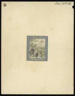 1899 1901 Issue: Essays, Proofs and Colour Trials continued 3288 E 10s.