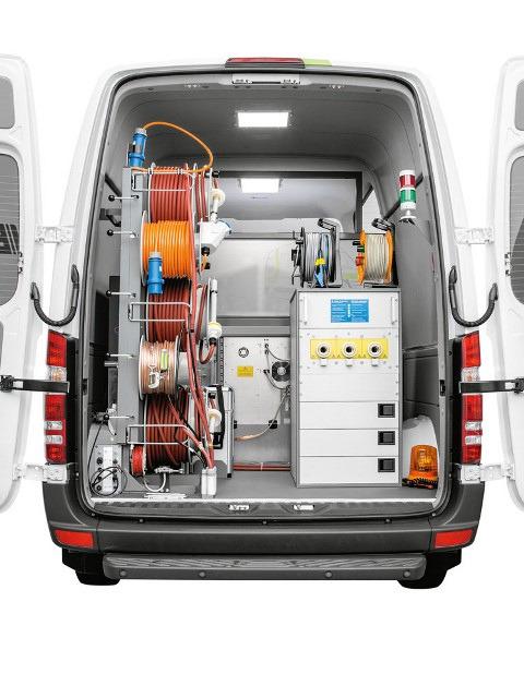Cable Test Vans The new dimension in cable fault location titron is a fully automatic, centrally controlled, and