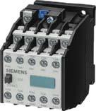 Contactor Relays 10-pole contactor relays Contacts Rated operational current I e /AC-1/AC-14 at 230 V 400 V 00 V 690 V Ident. No. acc. to EN 0011 3TH43..-0A.. 3TH43..-0B.