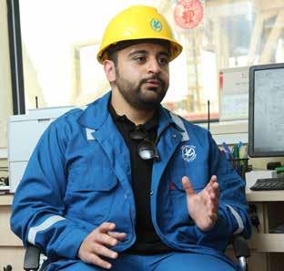 Yaqoub Al-Ali, Rig Operation Engineer: I joined KOC in August of 2013 after graduating from the University of Arizona in 2011, where I studied civil engineering.