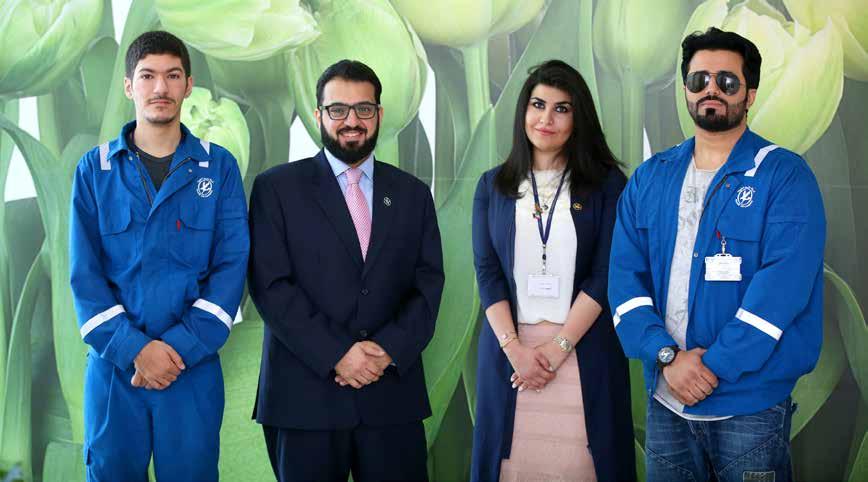 27 The Kuwaiti Digest THE GO GREEN INITIATIVE The Go Green initiative is a KOC project that finds its roots in an idea that began with Waleed Al-Khamees, Team Leader Enhanced Technical Services