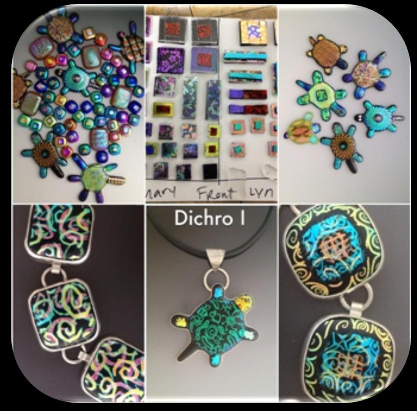 Dichroic Glass 1 Instructor: Darlene Armstrong Darlene has over 27 years experience as a Metalsmith and 7 years previous to that as a Beader.