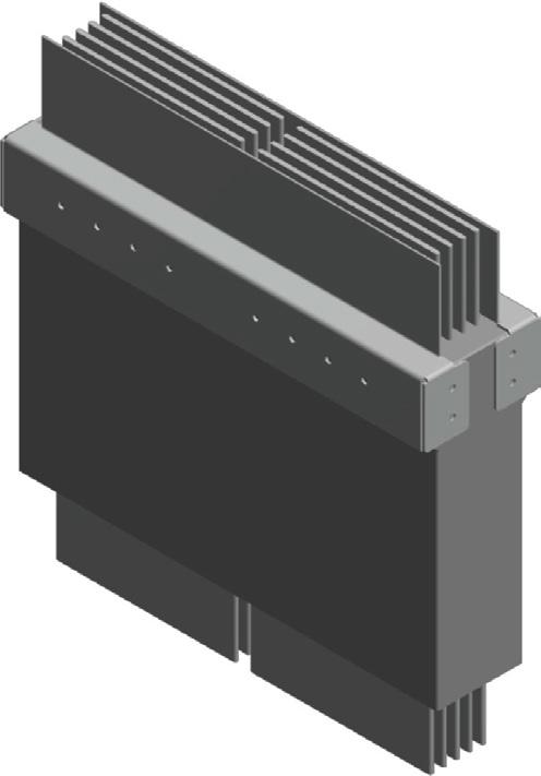 Shown with IP68 tap-off slot covers removed Support ardware and angers Correct mounting of the busbar trunking run is a critical element of ensuring a trouble