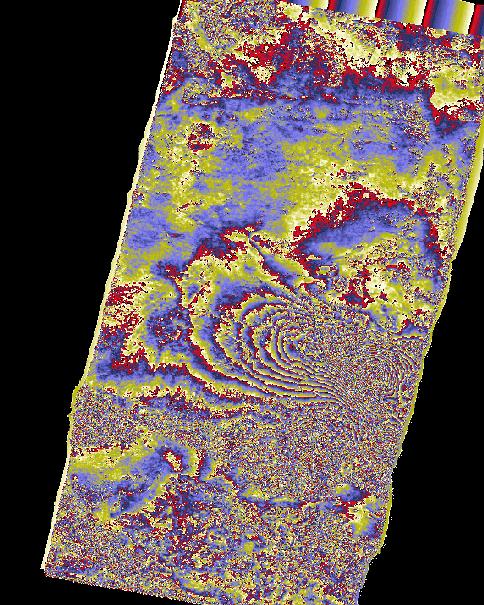 Examples of applications Landers earthquake (California) (28 mm interfrange) 105