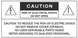 SAFETY PRECAUTIONS: This symbol indicates that there are important operating and maintenance instructions in this unit.