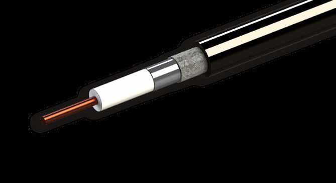 General Design of Coaxial Cables Inner Conductor: solid or stranded wire copper / aluminium / steel unplated or silver-plated / copper-plated / tinned Dielectric: PTFE PE PE foamed Jacket: PVC, PE