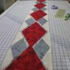 angle)... Each finish border strip will measure 66 inches... Using this technique, your border will come out perfect.