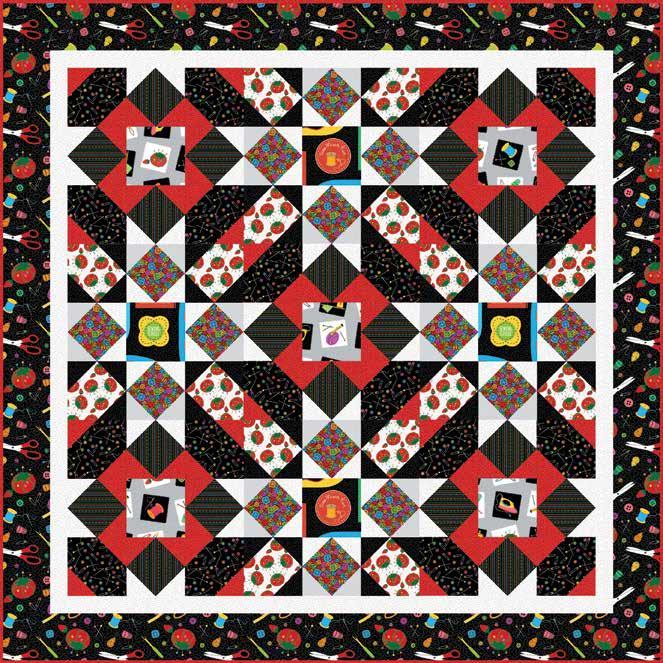 Quilt Size: 56 x 56 49 West 37th Street, 14th floor, New York, NY