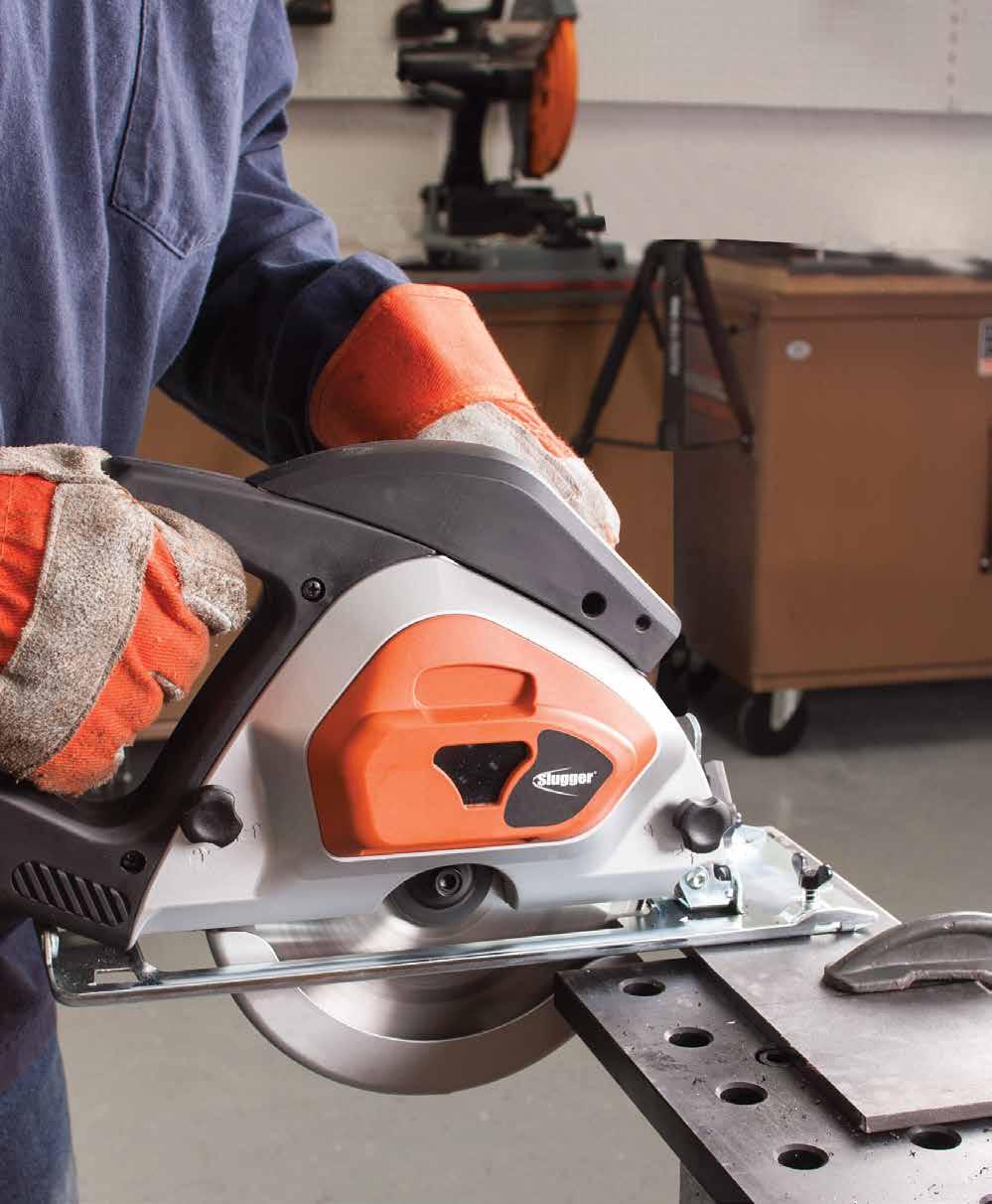 Slugger by FEIN metal cutting saws are built to stand up to whatever you can throw at them.