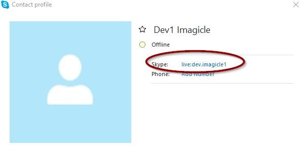 If the displayed account does not include the live: prefix, it is an old legacy Skype account.