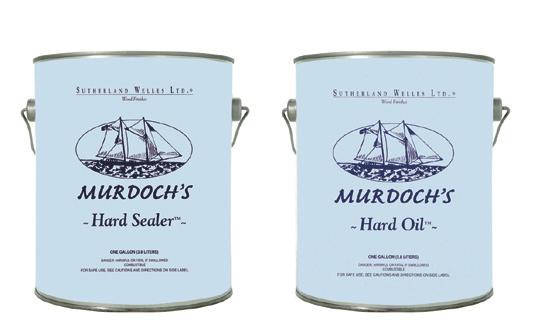 Murdoch s Hard Sealer & Hard Oil Formulated with our Botanical Polymerized Tung Oil, a urethane/alkyd resin and our proprietary citrus solvent, Di-Citrusol these are excellent penetrating finishes
