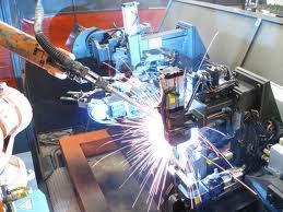 The topic of weld schedules with robots will be presented.