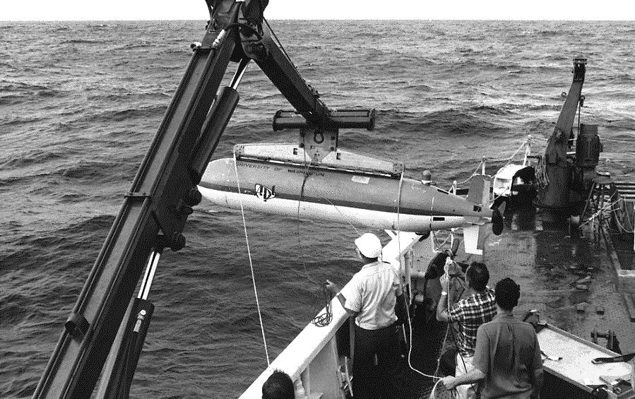 A brief history of Marine Robotics First tether-free underwater vehicle developed in