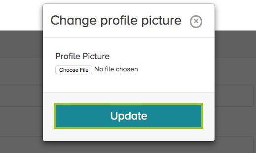 of the 4 page and select the Change profile picture button.