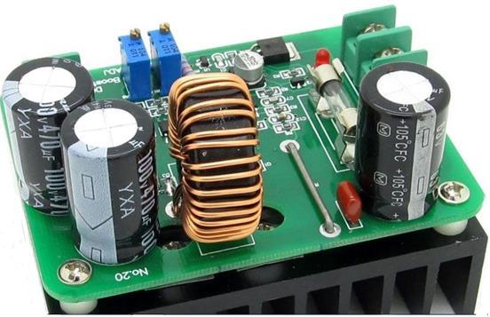 The feedback controller concludes UC3843 used current mode controller and LM38 operation amplifier, and output port 6 of UC3843 fed the MOSFET. In the power circuit of Fig.