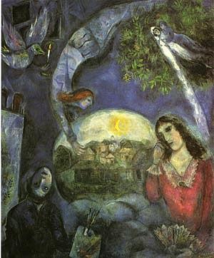 Marc Chagall Chagall and his family moved to Paris.