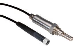 Screw-in probes Measurements in all types of industrial processes up to 100 bar and to 200 C Transmitters, OEM products 103 Screw-in probe with ROTRONIC connector, steel housing Suitable for