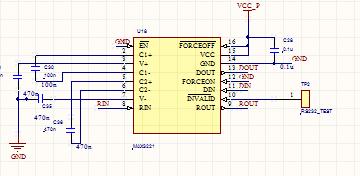 62 Figure 3.7.1 Non-isolated communication interface.