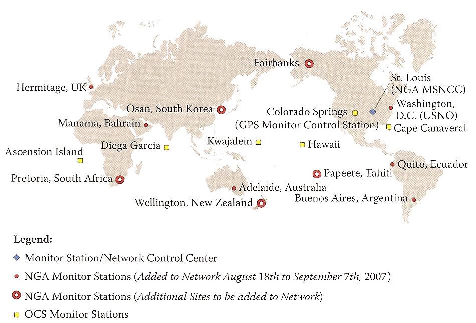 Tracking Facilities 6 Existed stations (yellow color) 6 new stations added