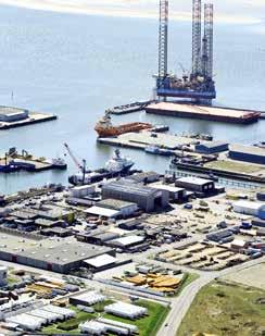 Yard and fabrication capacity From our base in Esbjerg, we operate two quays with a load out capacity up to 5.